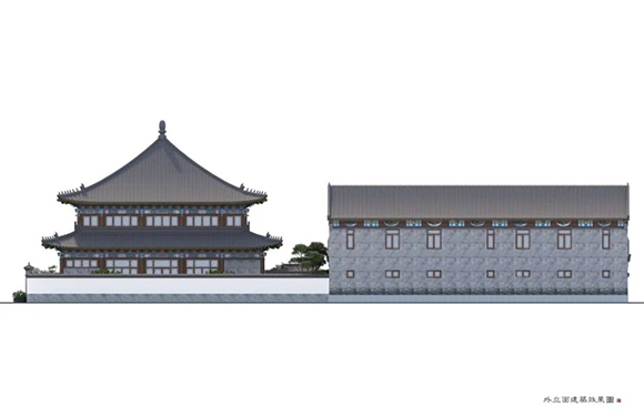 四合院設(shè)計效果圖