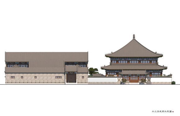 四合院設(shè)計效果圖
