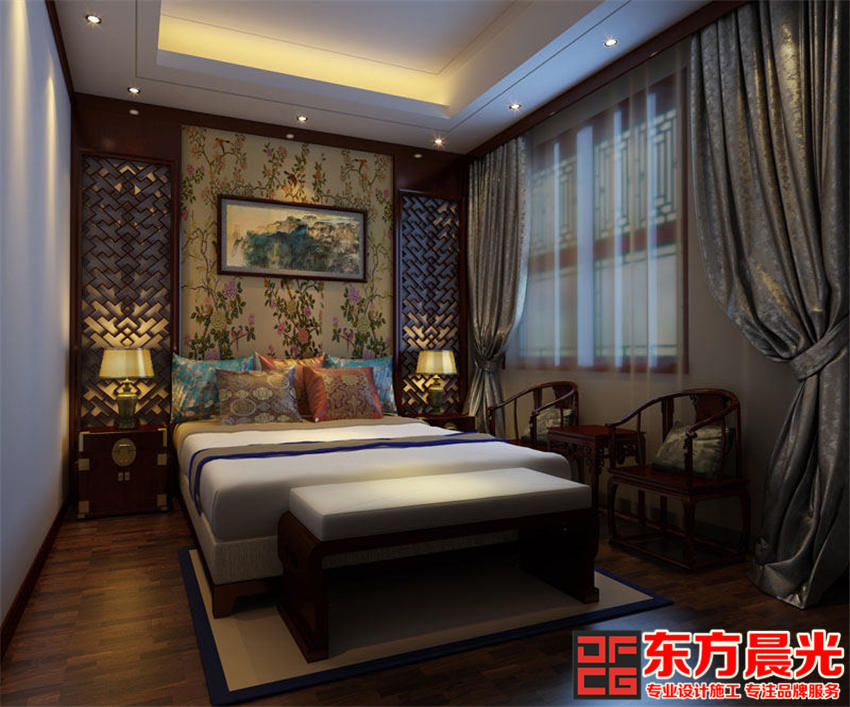 現(xiàn)代中式風(fēng)格四合院別墅設(shè)計(jì)