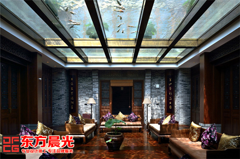 古典四合院會(huì)所中式裝修設(shè)計(jì)
