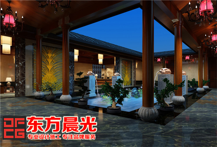 會(huì)所中式裝修設(shè)計(jì)