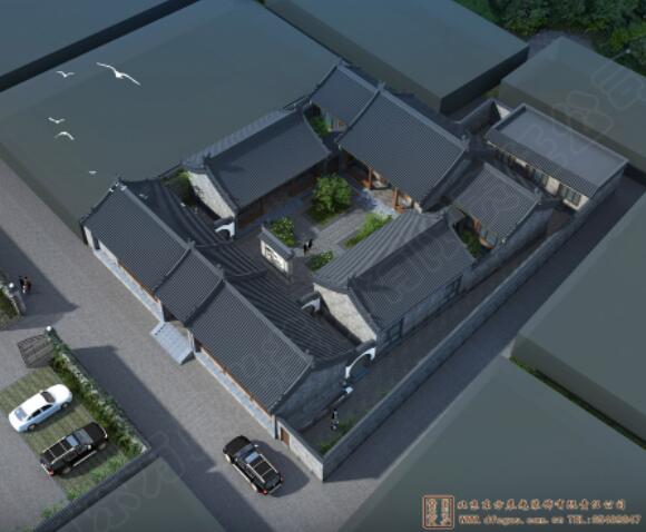 仿古中式別墅裝修效果圖