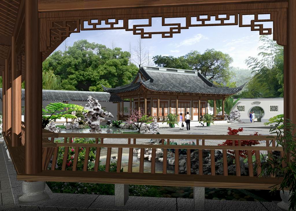 北京四合院內(nèi)花木扶疏,幽雅宜人,綠樹(shù)環(huán)抱,鳥(niǎo)語(yǔ)花香,桂樹(shù)飄香,柿果累累......