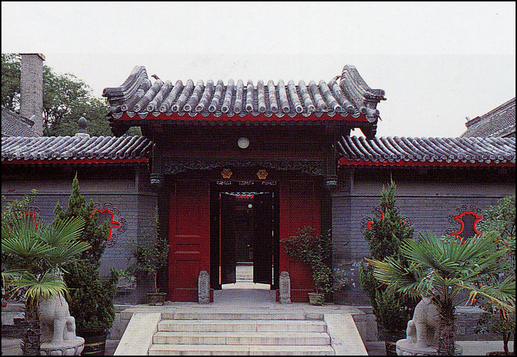 四合院垂花門(mén)