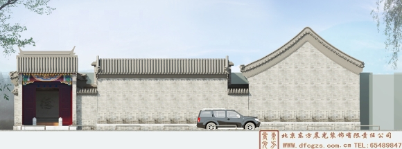 農(nóng)村中式建筑案例