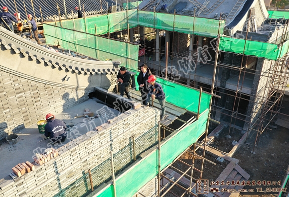 四合院建筑施工