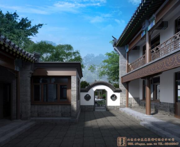 徽派農(nóng)村三合院裝修