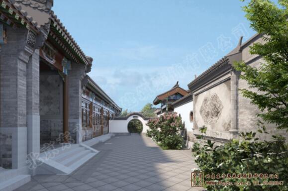 中式宅院園林景觀