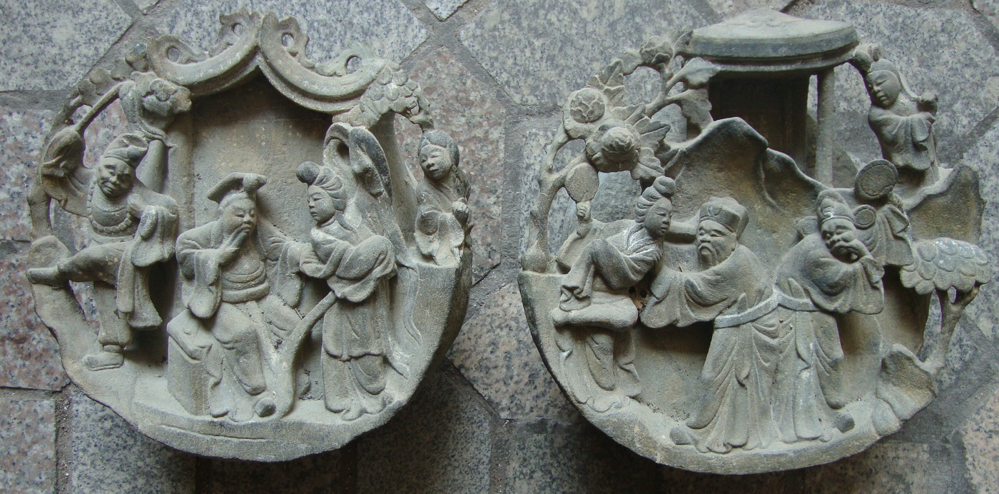 石雕門(mén)簪