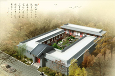 四合院酒店設(shè)計(jì)圖