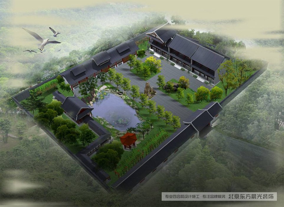農(nóng)村中式會(huì)所施工圖