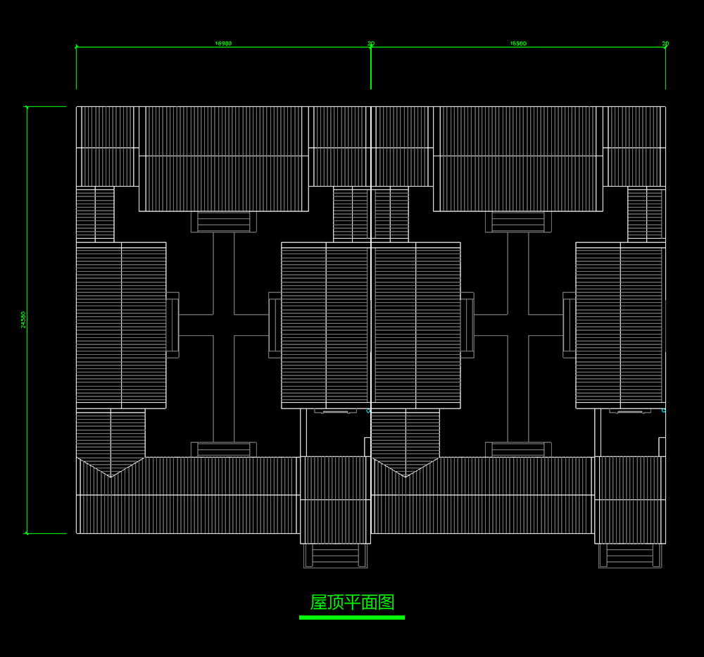 農(nóng)村四合院施工圖